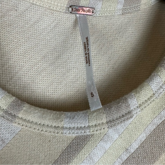 Free People Ivory Sidelines Racerback Tank Top - Picture 5 of 6